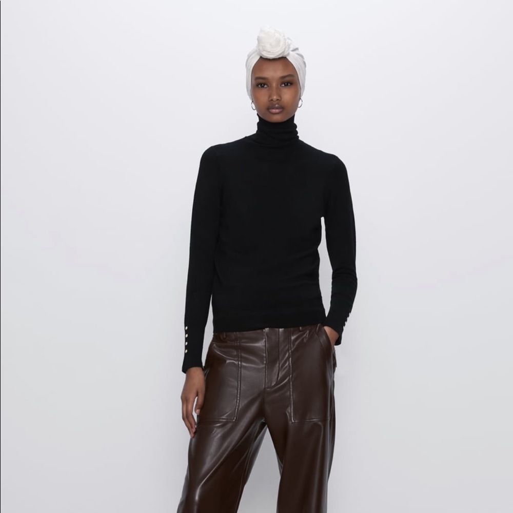 Basic Zara turtle neck sweater